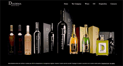 Desktop Screenshot of diadema-wine.com