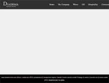 Tablet Screenshot of diadema-wine.com